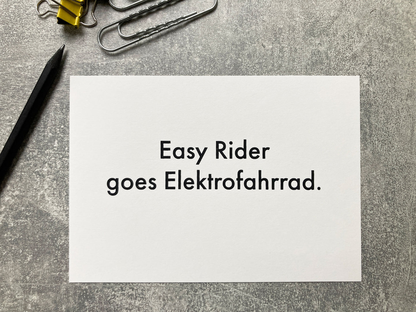 Easy Rider goes Elektrofahrrad | Karte