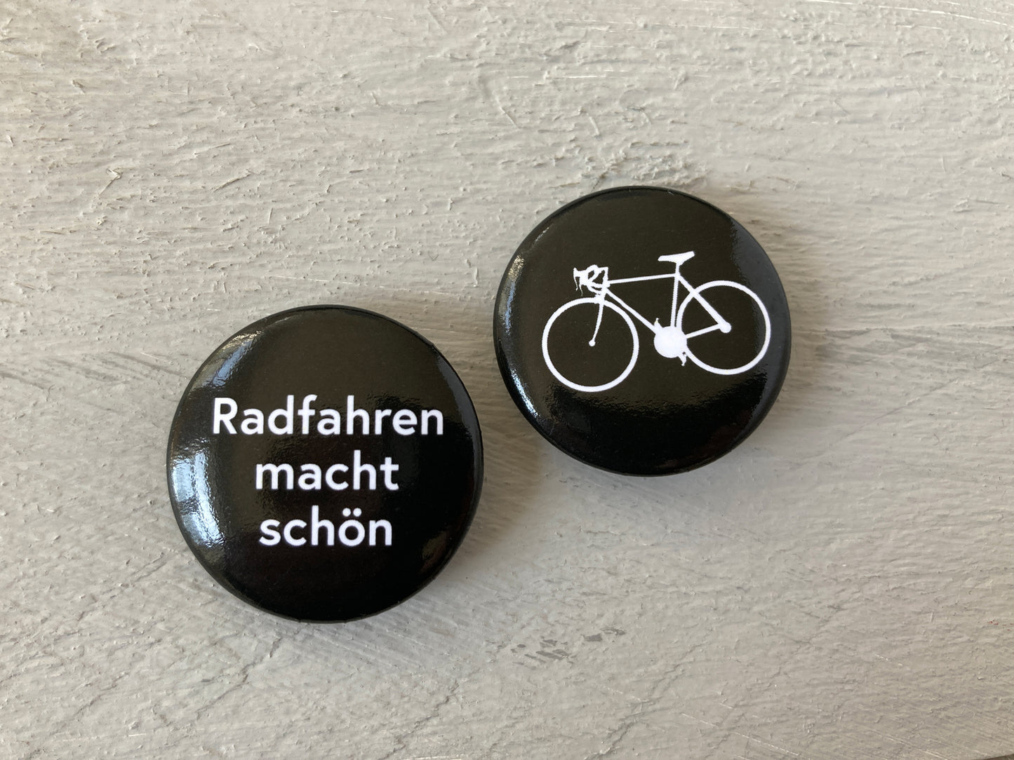Fahrrad-Buttons | 2er-Set